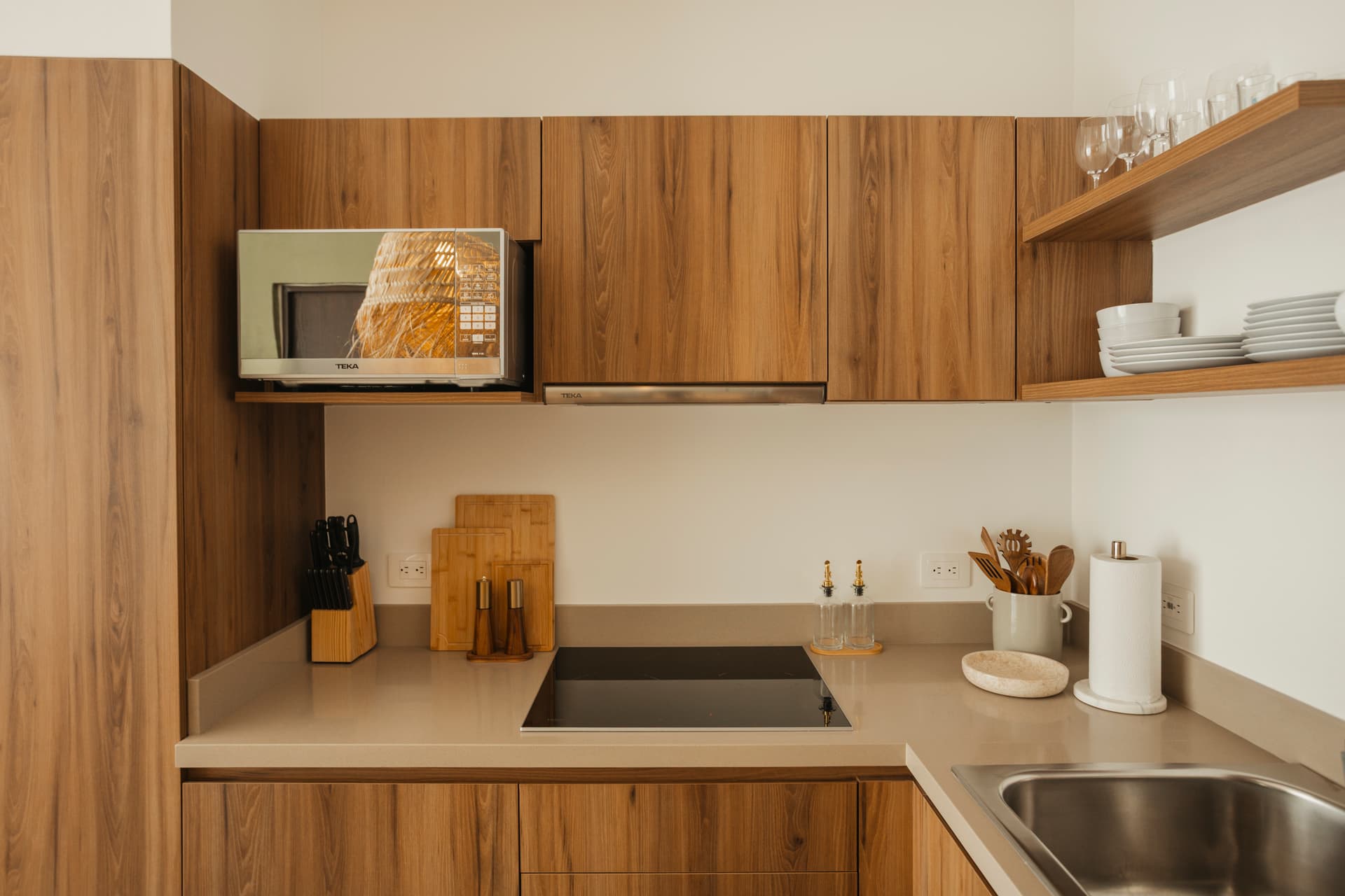 Kitchen photography for Airbnb listing